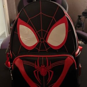 Marvel Black and Red Spider Mini Bag